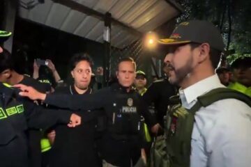 Abelardo De La Espriella encaró a señalados criminales durante operativo en Medellín