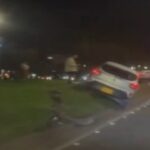 Accidente en la Autopista Norte con calle 115 en Suba: vehículo terminó sobre el separador