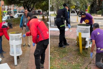 Suba: jornada de embellecimiento busca recuperar un punto crítico en el barrio Tierra Linda