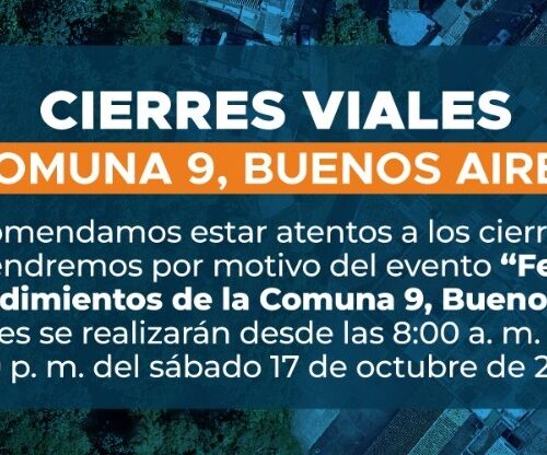 Medellín tendrá cierres viales este fin de semana por eventos