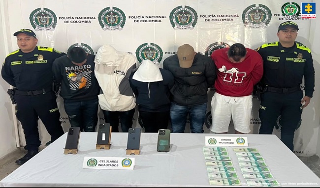 Cinco presuntos integrantes de ‘Los Polacos’ fueron judicializados en Boyacá