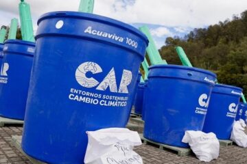CAR refuerza la recolección de agua en zonas rurales de Bogotá ante pocas lluvias