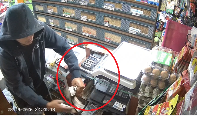 En video quedó registrado presunto atraco con arma de fuego en Caminos de Suba