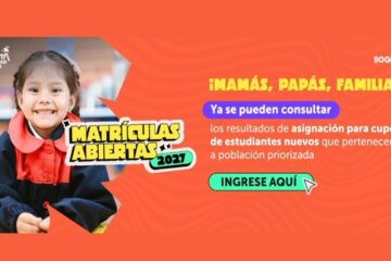 Familias priorizadas en Suba ya pueden consultar resultados de cupos escolares para 2027