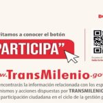 TransMilenio abre nuevo espacio de participación ciudadana