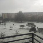 Fuerte granizada sorprendió a Bogotá y generó afectaciones en varias localidades