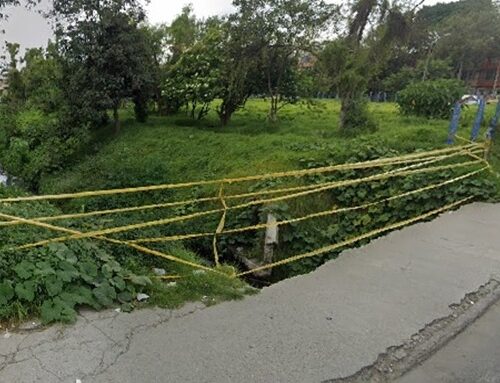 Fuerte aguacero provoca inundación en el barrio El Rincón de Suba