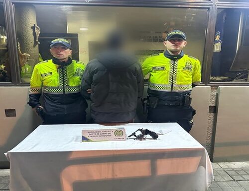 Adolescente de 17 años, evadido de un centro de reclusión, fue aprehendido en Suba por presunto porte de arma de fuego