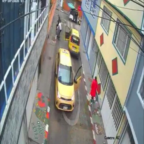 Un roce entre taxis terminó a golpes en Kennedy Pelea quedó grabada en video