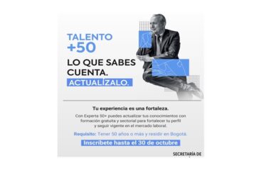 Bogotá abre inscripciones a formación gratuita para mayores de 50 años: plazo vence el 30 de octubre