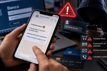 ¡Alerta por estafas digitales! Usan plataformas para robar dinero