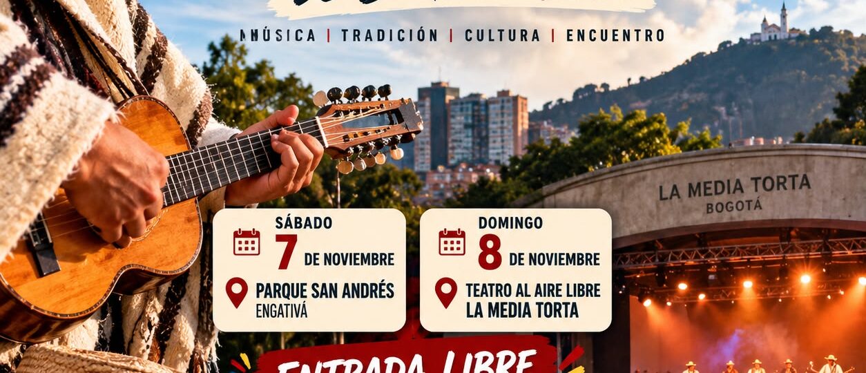 ¡Bogotá se viste de ruana! Llega el primer Festival Carranguero con conciertos gratis