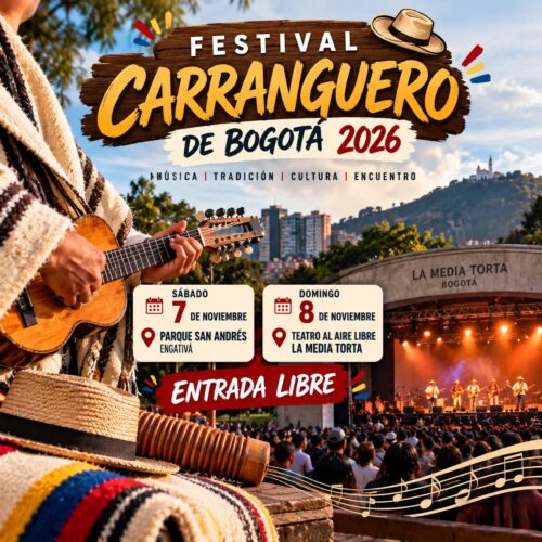 ¡Bogotá se viste de ruana! Llega el primer Festival Carranguero con conciertos gratis