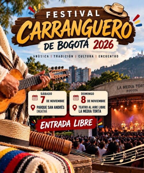 ¡Bogotá se viste de ruana! Llega el primer Festival Carranguero con conciertos gratis
