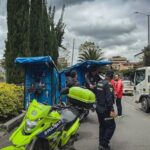 Operativo de control a tricimotores en Usaquén dejó ocho comparendos y un vehículo inmovilizado