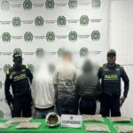 Voces de auxilio permitieron capturar a 2 hombres y una mujer con 6 kilos de marihuana en Ciudad Bolívar.