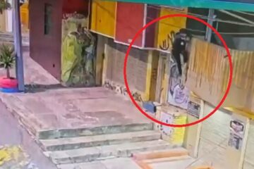 Cámaras de vigilancia permitieron capturar a presunto ladrón escondido en un clóset en La Candelaria