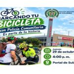 ¡Pedalea seguro! Policía Comunitaria realizará jornada de marcación de bicicletas en el Portal de Suba
