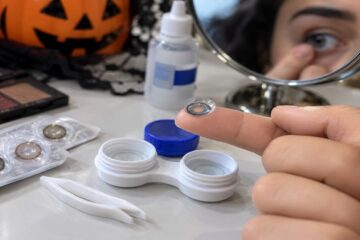 ¡Cuidado con sus ojos en Halloween! El uso incorrecto de lentes de contacto puede causar infecciones graves