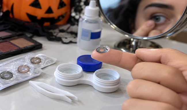 ¡Cuidado con sus ojos en Halloween! El uso incorrecto de lentes de contacto puede causar infecciones graves
