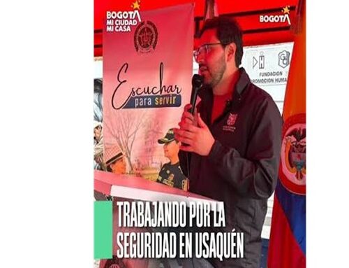 Alcalde de Usaquén y comandante de la Policía Metropolitana escucharon a la comunidad en el Parque Verbenal