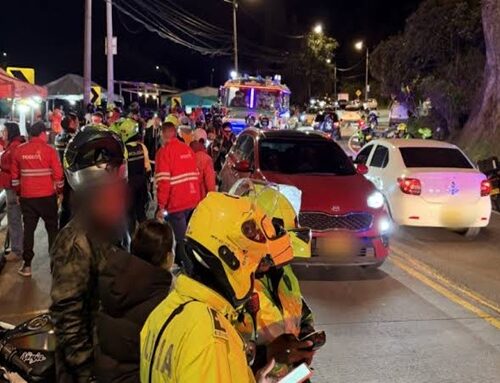 Megatoma en la vía a La Calera-Usaquén: sellan seis establecimientos y recuperan 70 metros cuadrados de espacio público