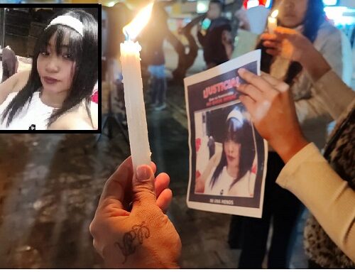 Velatón por María Carolina Tordesilla exige justicia en Suba