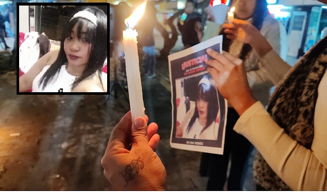 Velatón por María Carolina Tordesilla exige justicia en Suba