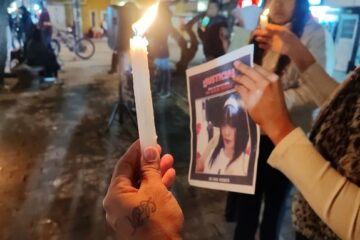 Velatón por María Carolina Tordesilla exige justicia en Suba