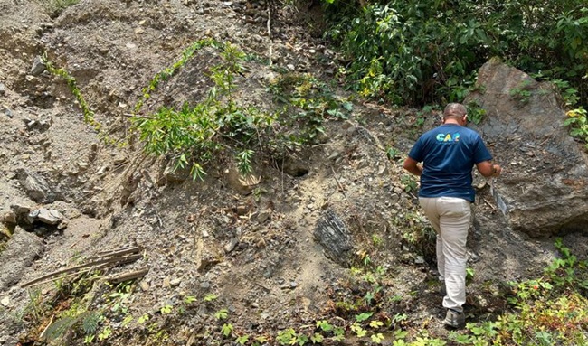 La CAR frenó en seco una cantera que amenazaba con taponar la vía entre San Cayetano y Paime