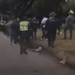 Comunidad retuvo a presunto ladrón en la Autopista Norte, Suba