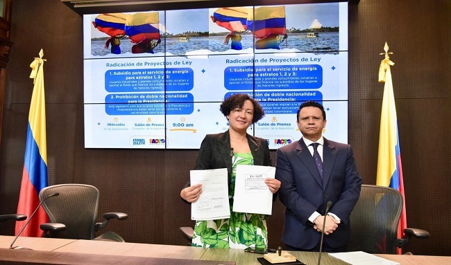 Los dos proyectos que radicó la senadora Isabel Zuleta