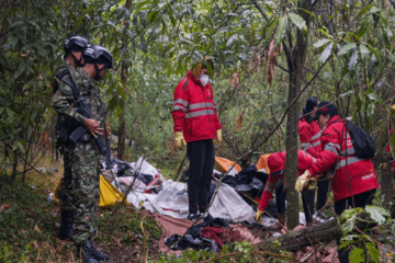Retiran ocho toneladas de residuos y 18 cambuches del mirador La Paz
