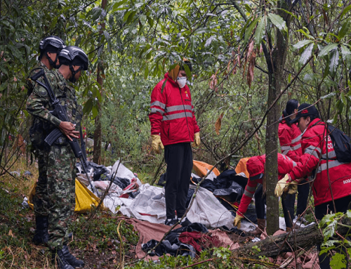 Retiran ocho toneladas de residuos y 18 cambuches del mirador La Paz