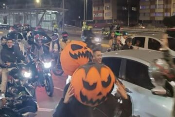 Concejal alerta por las ‘caravanas del terror’ durante Halloween en Bogotá