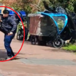 Dos hombres se enfrentaron a golpes cerca de la estación Minuto de Dios, en la calle 80