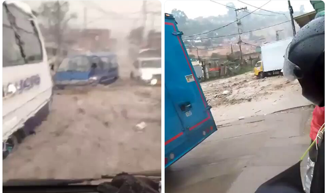 Un muerto y dos heridos en Soacha por las lluvias; Funza reporta 300 viviendas afectadas por vendaval